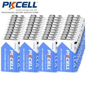 Venta al por mayor 50x 9V Baterías Reemplazar 6F22 6LP3146 1604AU USB de Litio Recargable - Imagen 1 de 5