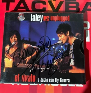 La Ley  & Ely Guerra CD SIGNED Unplugged Caifanes * Cafe Tacuba * Prisioneros - Picture 1 of 3