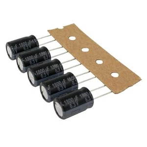 10x Elko Kondensator Radial 1800µF 6,3V 105°C 9x16mm EEUFR0J182B 1800uF - Picture 1 of 1