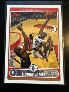 2006 TOPPS Lebron James Card# 123🔥Grade It!🔥💎NM/MINT++💎🔥📈