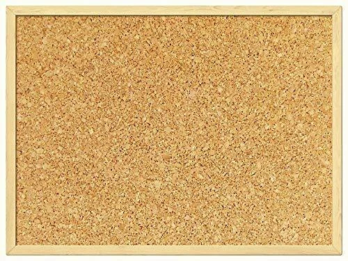 KAV Cork Notice Pin Board - Bulletin Wooden Frame for Office, School, and Home - Image 1 of 4