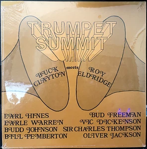 BUCK CLAYTON & ROY ELDRIDGE: trumpet summit PUMPKIN LP 33 RPM New Mint Sealed - Picture 1 of 3