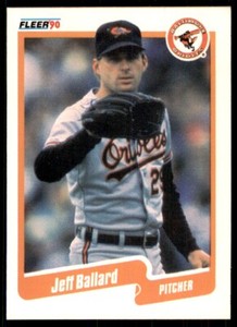 1990 Fleer Jeff Ballard Baseball Cards #173