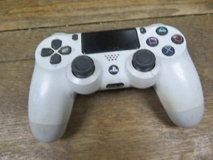 Sony PLAYSTATION DualShock 4 Wireless Controller White/PS4 non working - Picture 1 of 5