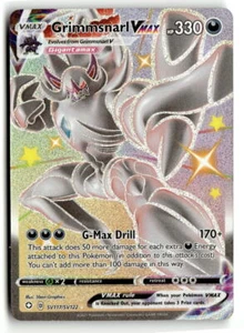 Shining Fates: Shiny Vault #SV117/SV122 Grimmsnarl VMAX Shiny Holo Raro - Imagen 1 de 2
