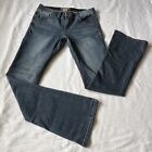 Democracy Ab Solution Mid Rise Bootcut Stretch Blue Jeans Women's Sz 6 *Read