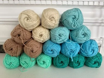 3 Skeins Red Heart Baby Hugs Medium 4 Worsted Yarn Acrylic Oeko-Tex DISCONTINUED - Image 1 of 4