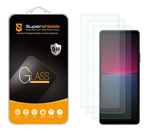 [3-Pack] Supershieldz Tempered Glass Screen Protector for Sony Xperia 10 IV