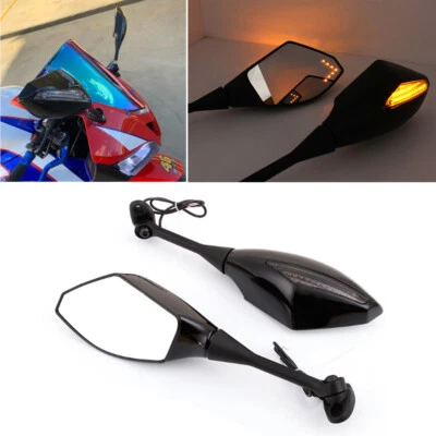 Светодиодные зеркала указателя поворота для мотоциклов 2003-2014 Honda CBR 600RR 04-07 CBR1000RR - Изображение 1 из 4