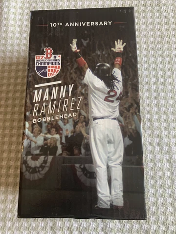 Red Sox 2017 Fenway Park promo Manny Ramirez Bobblehead 10th anniversary Cover