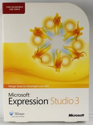 Microsoft Expression Studio 3 (Academic RETAIL Version) with Product Key - Image 1 of 4