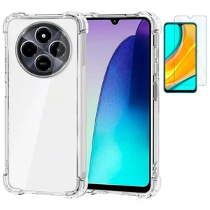 Funda Para Xiaomi Redmi 14C Poco C75 Transparente Reforzada Antichoque +Cristal - Imagen 1 de 11