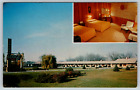 c1960s Hawkeye Lodge Motel Iowa City Iowa Vintage Postcard