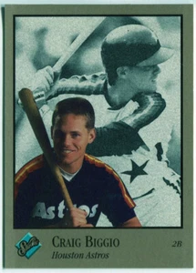 1992 Leaf Studio #32 Craig Biggio Houston Astros - Picture 1 of 2
