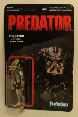 SEALED 2013 ReAction PREDATOR Movie Open Mouth Attack Mode Figure MOC UNPUNCHED - Image 1 of 3