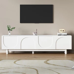 Modern TV Stand Cabinet Entertainment Center TV Media Console for TVs up to 78'' - Picture 1 of 13