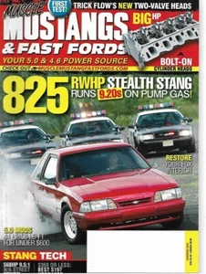 MUSCLE MUSTANGS & FAST FORDS 2009 NOV - 2V HEADS, FOX INTERIOR FIX, HOT 400M - Imagen 1 de 1