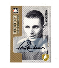 2005-06 In the Game Heroes and Prospects Paul Henderson Autograph Maple Leafs