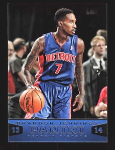 2013 Panini #75 Brandon Jennings     Detroit Pistons
