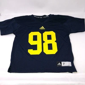 Adidas Michigan Wolverines #98 Football Jersey Boys Size (7) Large - Picture 1 of 5