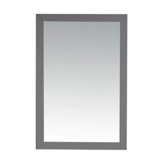 Miseno MM-AMER24 Grey Americana 30" X 24" Rectangular Framed Mirror - Image 1 of 1