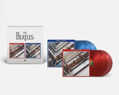 The Beatles 1962-1966 & 1967-1970 Red and Blue 6-LP Vinyl Record Box Set 2023 - Image 1 of 4