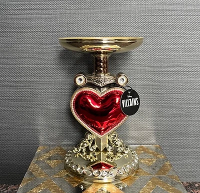 Bath & Body Works Disney Evil Queen Pierced Heart Pedestal 3-Wick Candle Holder - Image 1 of 4