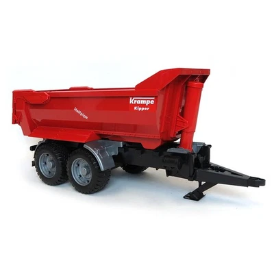 Bruder 1/16 Krampe Tandem Halfpipe Tipping Trailer 02225 - Image 1 of 4