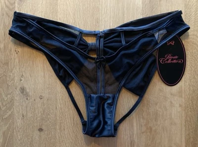 Hunkemöller Private Collection Brazilian Slip Gr. M schwarz sexy Dessous - Bild 1 von 3