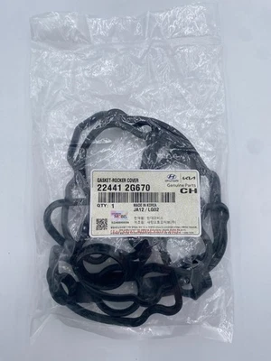 Hyundai Kia Valve Cover Rocker Gasket Genuine Parts CH 22441 2G670 - Image 1 of 2