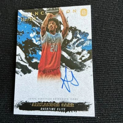 Alexandre Sarr 2021-22 Topps Inception OTE AUTO #121/200 - Image 1 of 2