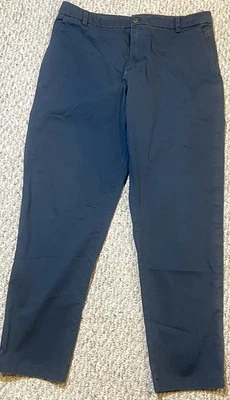 Pantalones de hombre Lululemon ABC ajustados Warpstreme talla 34 X 30 azul oscuro Foto 1 de 4