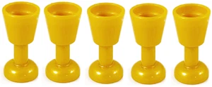 LEGO Castillo Minifiguras Accesorios 5x Pearl Gold Taza 2343 4505990 - Imagen 1 de 1