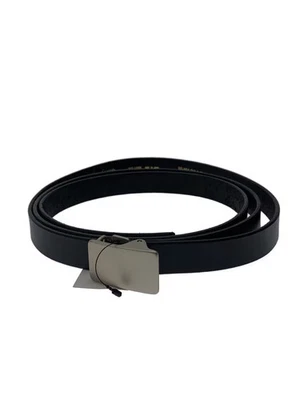 Yohji yamamoto POUR HOMME 男式皮带黑色 (HJ-F04-713-1-03) — 第 1/4 张图片