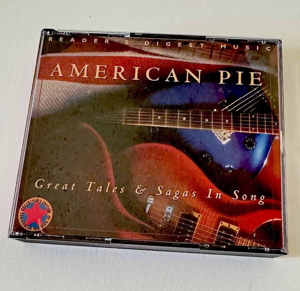 American Pie Great Tales & Sagas In Song 4 CD SET! Jim Croce Dolly Parton Bread — 第 1/4 张图片