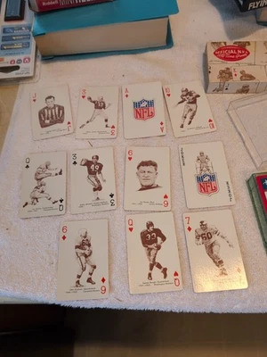 1963 Stancraft All Time Greats Football Playing Cards Complete Set 52 Cards - Image 1 of 4