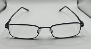 Authentic RANDOLPH ELITE Matte Black Rectangle Eyeglasses FRAMES Size 50-19-145. - Picture 1 of 13