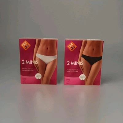 NUR DIE 2er Pack Minis Slip - weiß oder schwarz zur Auswahl - Größe S / M / L - Bild 1 von 4