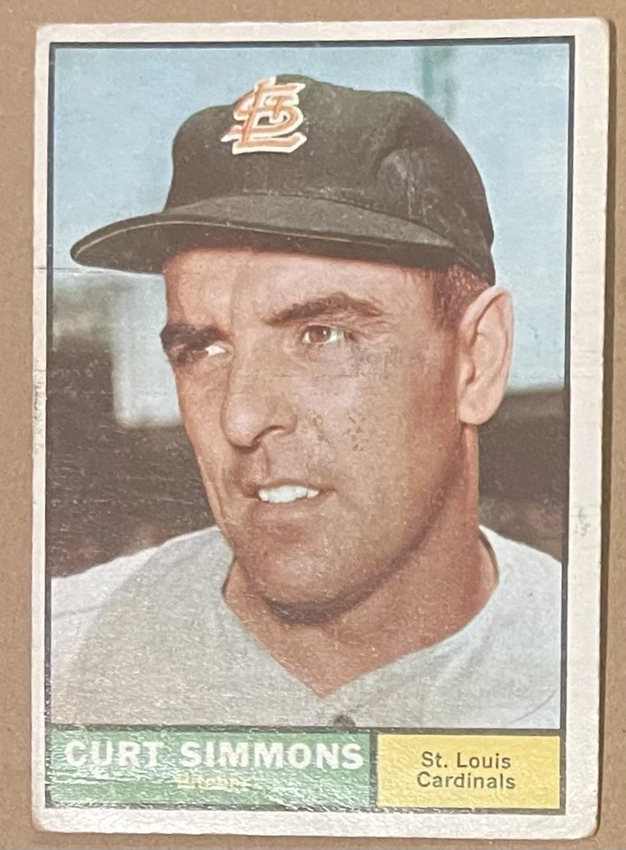 Tarjetas de béisbol Topps 1961, tarjetas de relleno, elige tu tarjeta. Foto 1 de 1