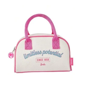 Barbie Daylight Glow Series Handbag Zipper Closure mini tote bag (White) - Picture 1 of 9