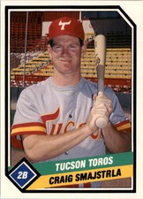 1989 Tucson Toros CMC #12 Craig Smajstrla