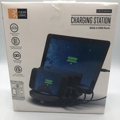 Case Logic Universal 4.48 Amp/24 Wattsa 4-port USB Charging Station - Image 1 of 2