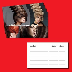 Hair / Beauty Salon Appointment cards pack of 100 - Picture 1 of 3