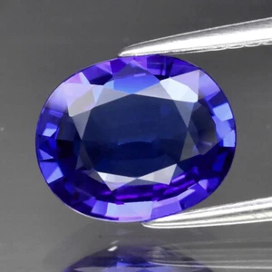 ES 1.45 ct.ZANZANITA NATURAL OVAL FACET TANZANIA AZUL - Imagen 1 de 9