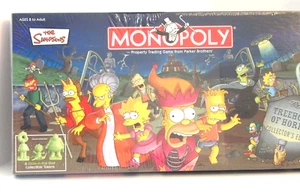 SIMPSONS "THREEHOUSE OF HORROR" EDITION MONOPOLY GAME NEW - Picture 1 of 6