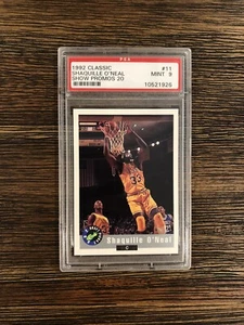 1992 Classic Show Promos Atlanta National Shaquille O'Neal #11 Rookie RC PSA 9 - Picture 1 of 2