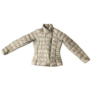 Women S Athleta 929527 Downalicious Goose Down Jacket Asymmetric Zip Puffer Coat - Picture 1 of 5