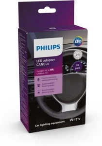 Philips LED Headlight CANbus Adapter Adaptor H4 (Twin) 18960C2 - Picture 1 of 5