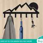 Multi-Purpose Mountain & Sunrise Hooks Keys Towels Use Multi-Functional Rack
