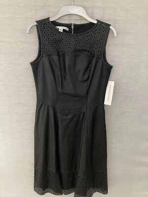 Vestido de cuero sintético negro Maggy London Foto 1 de 2